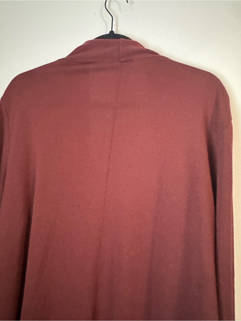 1902 & Co Open Front Cardigan - Deep Rust - Picture 6 of 6